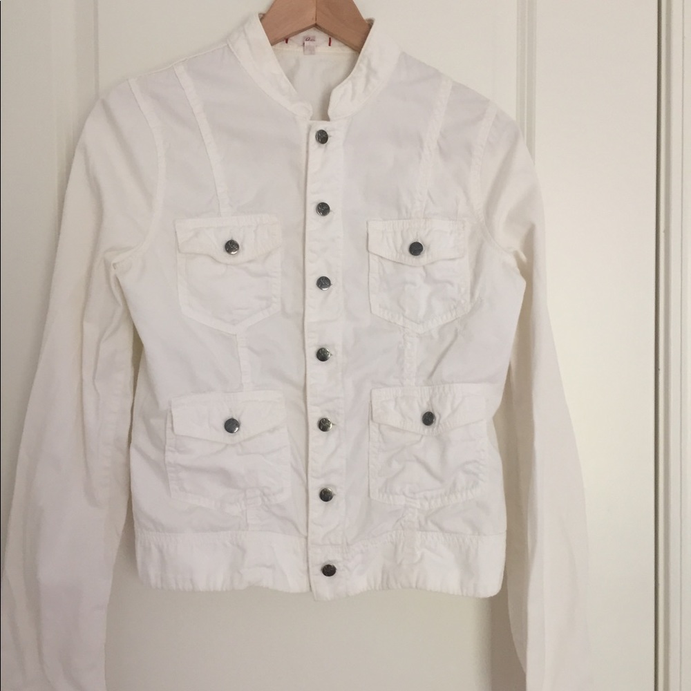 White jean jacket - Picture 2 of 2